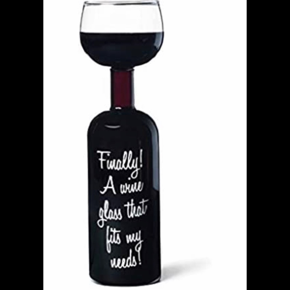 BigMouth Inc Ultimate Wine Bottle Glass